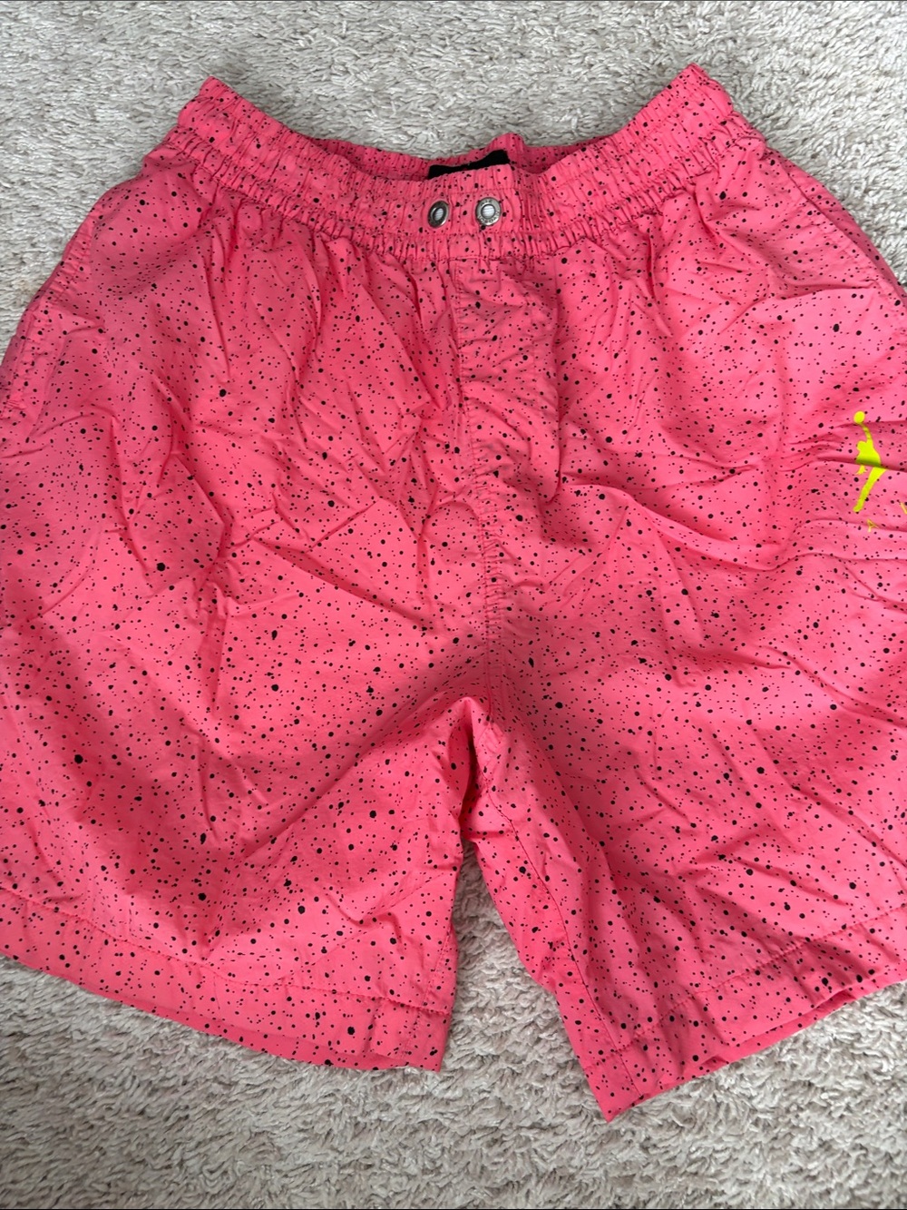 Men's Jordan Pink Speckled Swim/Board Shorts